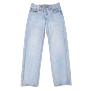 LEVIS 501 90s Jeans Ever Afternoon Light Wash Straight Minimal Clean Girl Y2k